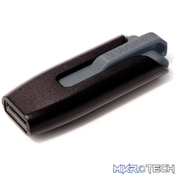 Verbatim Store n Go V3 32GB USB 3.2 Gen 1 Type-A Black and Grey Flash Drive 49173 - Image 2