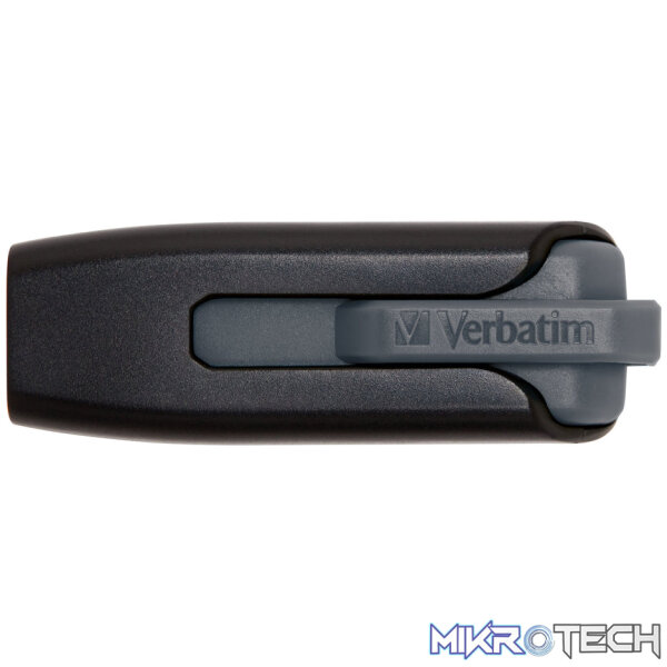 Verbatim Store n Go V3 32GB USB 3.2 Gen 1 Type-A Black and Grey Flash Drive 49173 - Image 4