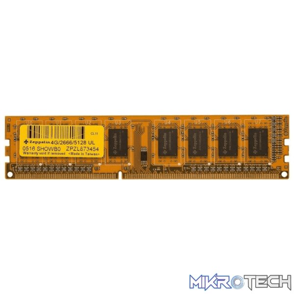 4g-zep-2666so-ram-42972834496676 Astrum Zeppelin 4G/ZEP/2666SO Memory Module 4GB DDR4 PC2666 512X8 - Image 1
