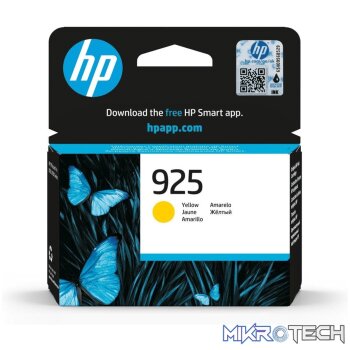 HP 925 Yellow Printer Ink Cartridge Original 4K0V8PE Single-pack