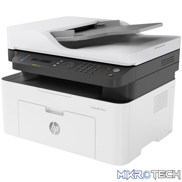 HP Laser 137fnw A4 Multifunction Mono Business Printer 4ZB84A HP Laser 137fnw A4 Multifunction Mono Business Printer 4ZB84A