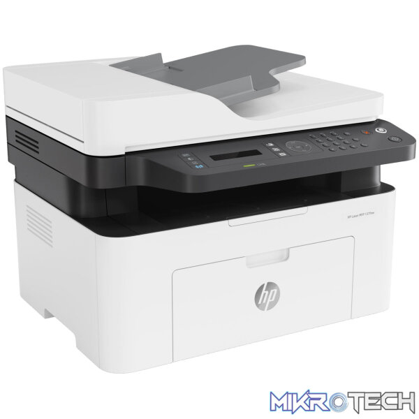 HP Laser 137fnw A4 Multifunction Mono Business Printer 4ZB84A - Image 3