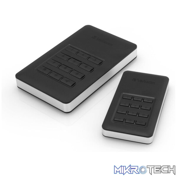 Verbatim Store n Go Portable with Keypad Access 256GB External SSD 53402 - Image 2