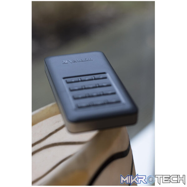 Verbatim Store n Go Portable with Keypad Access 256GB External SSD 53402 - Image 7