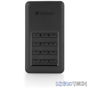 Verbatim Store n Go Portable with Keypad Access 256GB External SSD 53402