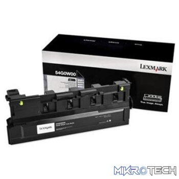 Lexmark 54G0W00 Black and Colour Waste Toner Collector 90k 50k Original Single-pack