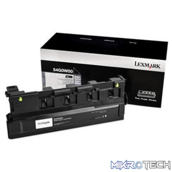 Lexmark 54G0W00 Black and Colour Waste Toner Collector 90k 50k Original Single-pack Lexmark 54G0W00 Black and Colour Waste Toner Collector 90k 50k Original Single-pack