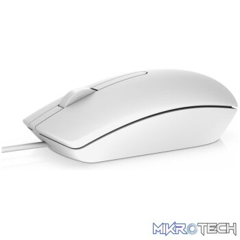 Dell MS116 Ambidextrous USB Type-A Optical 1000 DPI Mouse 570-AAIP