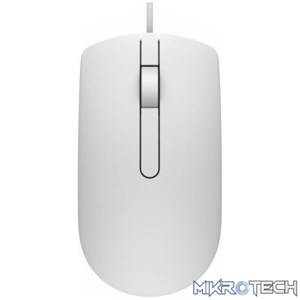 Dell MS116 Ambidextrous USB Type-A Optical 1000 DPI Mouse 570-AAIP - Image 2