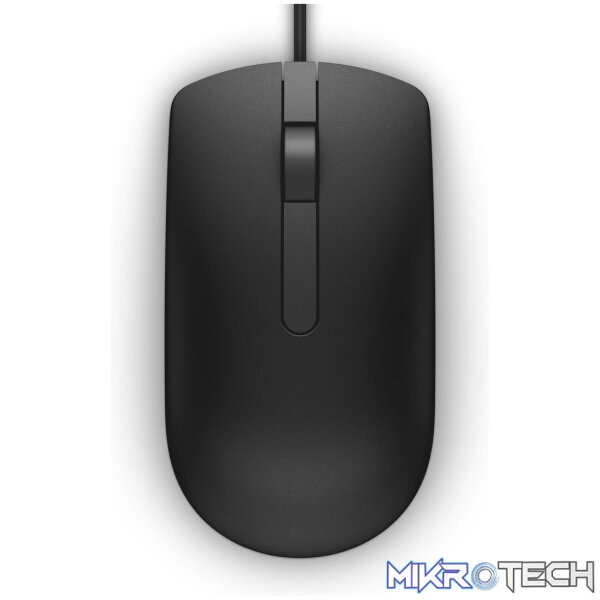 Dell MS116 Mouse USB Type-A Optical 1000dpi Ambidextrous 570-AAIS - Image 2