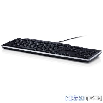 Dell KB522 Keyboard USB QWERTY US International Black 580-17667