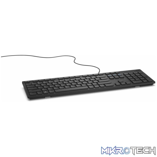 580-adhk-keyboards-20696641568932 Dell Keyboard : US/Int (QWERTY) Dell KB-216 Multimedia USB Keyboard Black (Kit) - Image 1