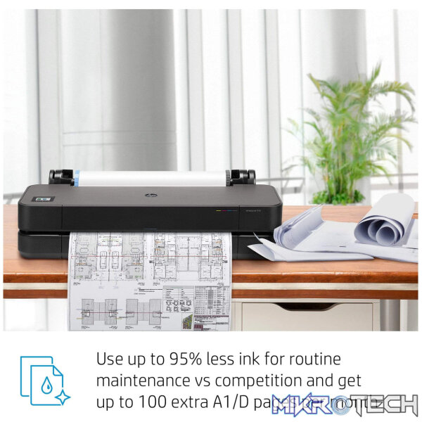 HP Designjet T230 Wi-Fi Thermal inkjet Colour Large Format Printer 5HB07A - Image 3
