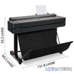 HP Designjet T630 Wi-Fi Thermal inkjet Colour Large Format Printer 5HB09A - Image 3