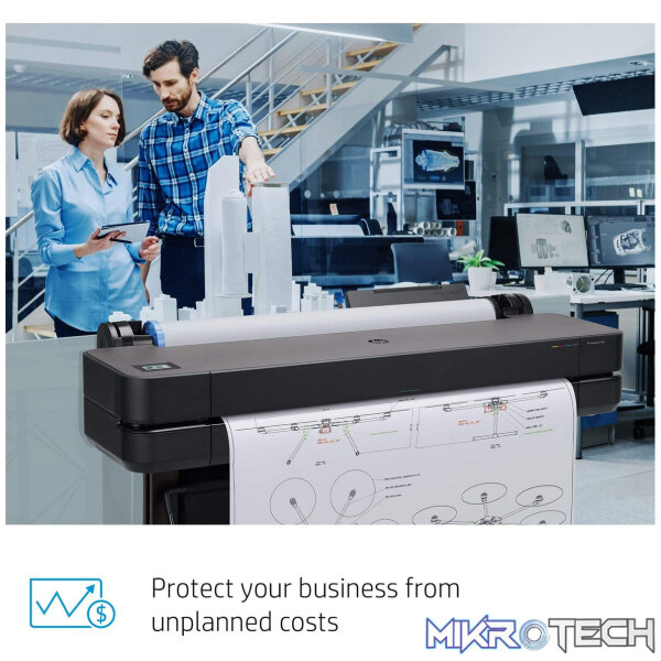 HP Designjet T650 large format printer Wi-Fi Thermal inkjet Colour 2400 x 1200 DPI 914 x 1897 mm Ethernet LAN - Image 2