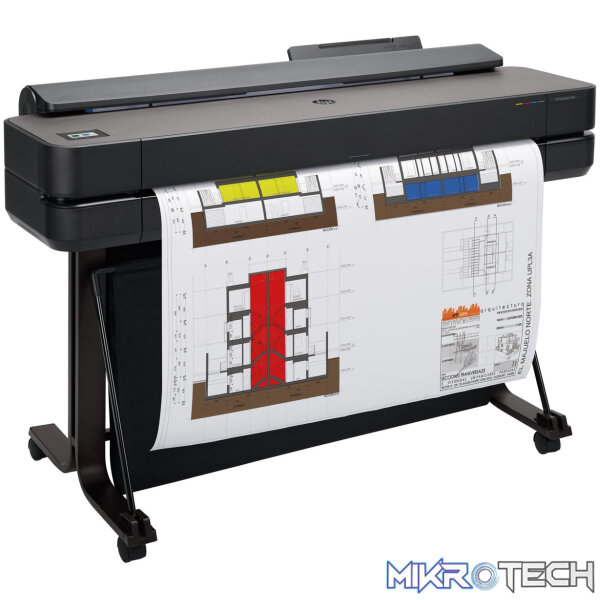 HP Designjet T650 large format printer Wi-Fi Thermal inkjet Colour 2400 x 1200 DPI 914 x 1897 mm Ethernet LAN - Image 3