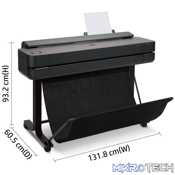 HP Designjet T650 large format printer Wi-Fi Thermal inkjet Colour 2400 x 1200 DPI 914 x 1897 mm Ethernet LAN - Image 10