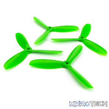 5×4 FPV Race Prop 3Blade Green