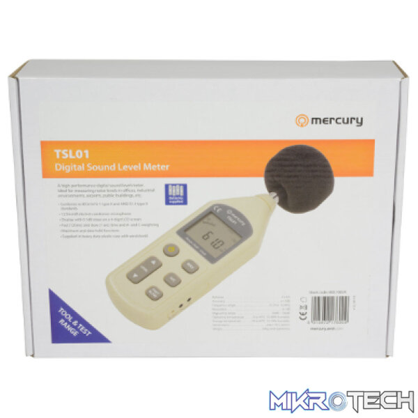 Mercury - Digital Sound Level Decibel Meter - Image 7