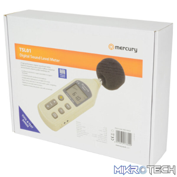 Mercury - Digital Sound Level Decibel Meter - Image 5