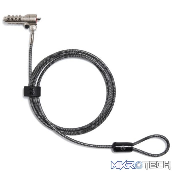 HP Essential Nano Combination Cable Lock 63B31AA HP Essential Nano Combination Cable Lock 63B31AA
