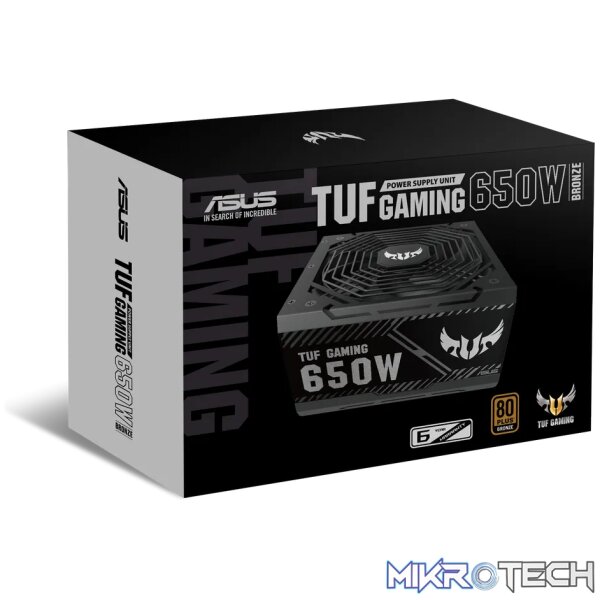 650W; Non modular; 80 Plus Bronze; 6 years warranty. - Image 2