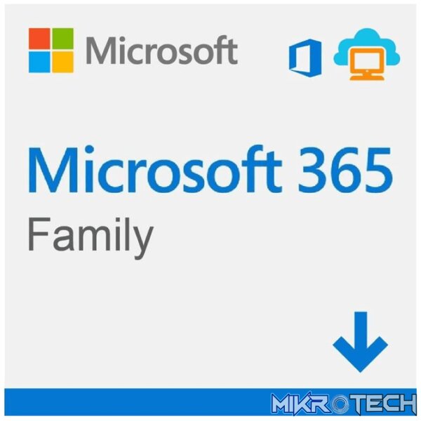 Microsoft 365 Family for up to 6 People 12-month Subscription Download - Image 2