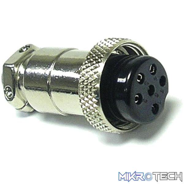 6pin Tva - Multi-Pin In-Line Female Nc Connector - Image 1