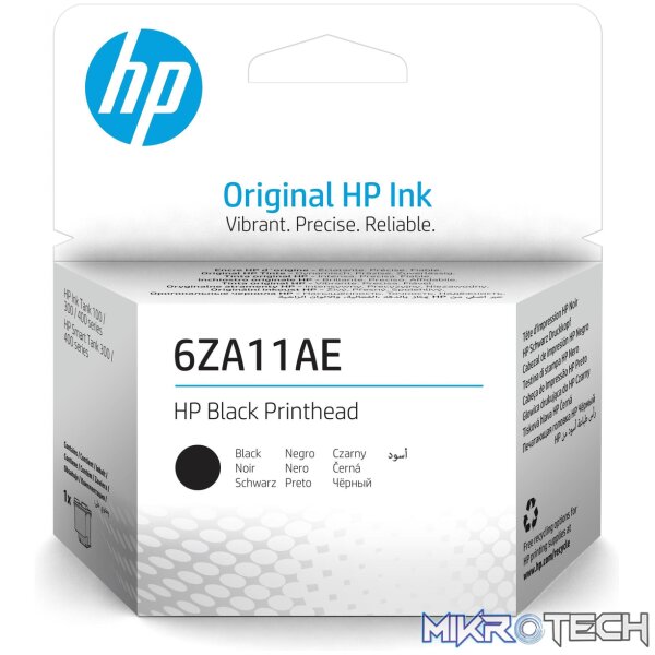 HP Black Original Printhead 6ZA11AE HP Black Original Printhead 6ZA11AE