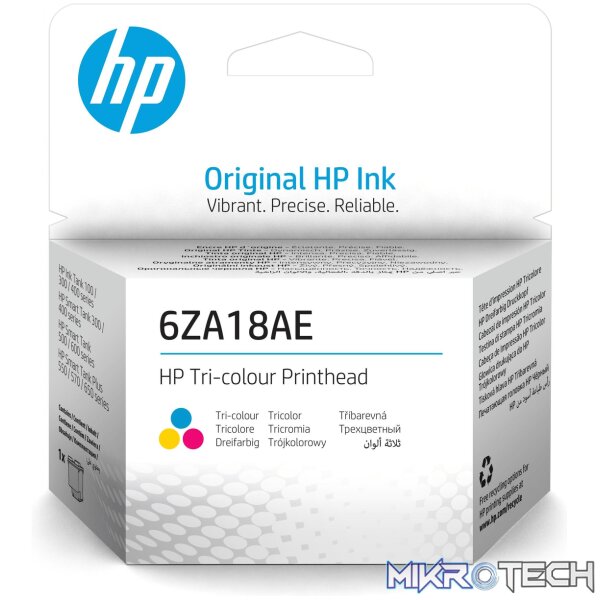 HP Tri-Color Original Printhead 6ZA18AE HP Tri-Color Original Printhead 6ZA18AE