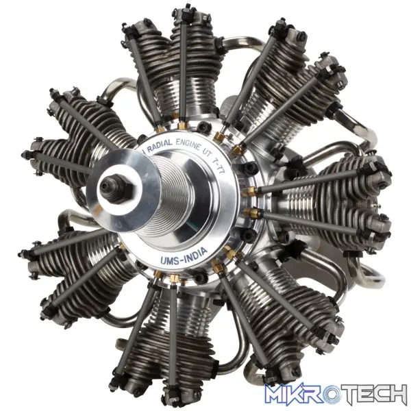 7-Cyl 77cc 4 Stroke Glow Radial Engine 7-Cyl 77cc 4 Stroke Glow Radial Engine