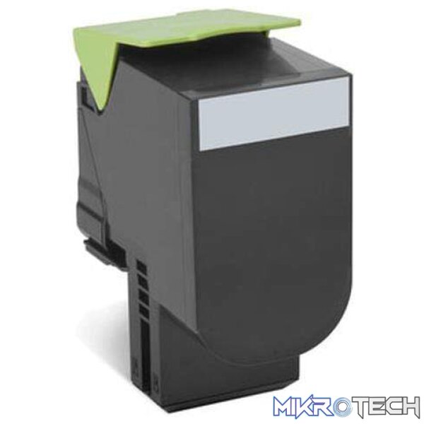 Lexmark 708K Black Toner Cartridge 1 - Image 2