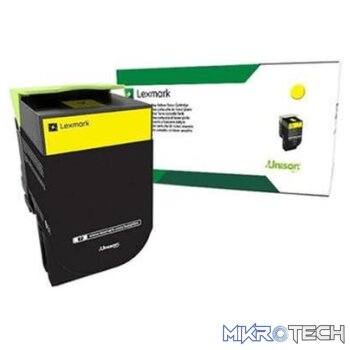 Lexmark 71B50Y0 Yellow Toner Cartridge 2