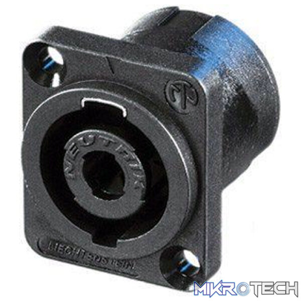 763454_1-1 Neutrik - 4 Pole Chassis Mount Speakon - Image 1