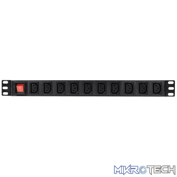 776495AD_1 Adastra - 1U-Pdu-6Sa 6 Way 16Amp Power Distributor Pdu - Image 1