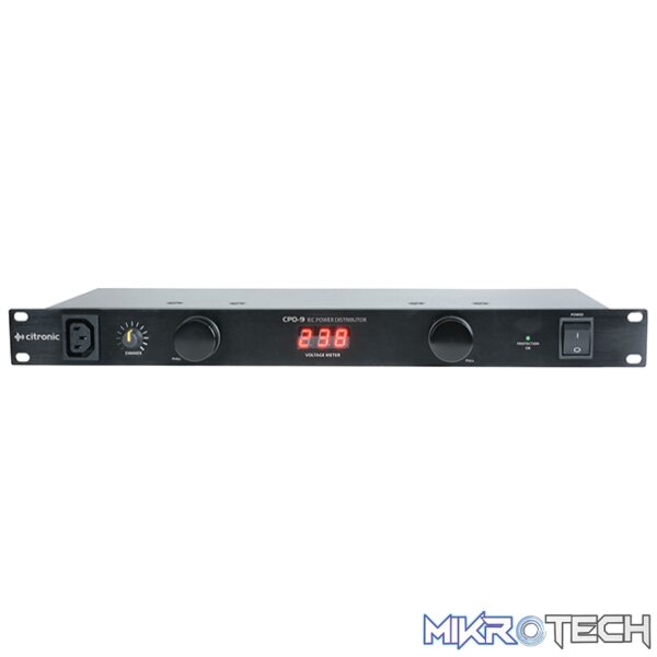 Citronic - Cpd-9 19In Iec Power Distributor - Image 2