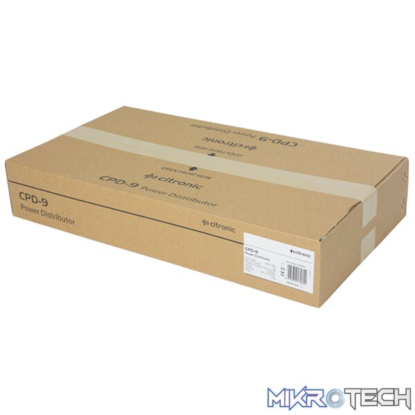 Citronic - Cpd-9 19In Iec Power Distributor - Image 4