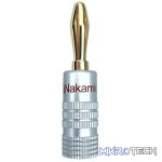 Tva - Banana Plug Nakamichi Hq Gold Red