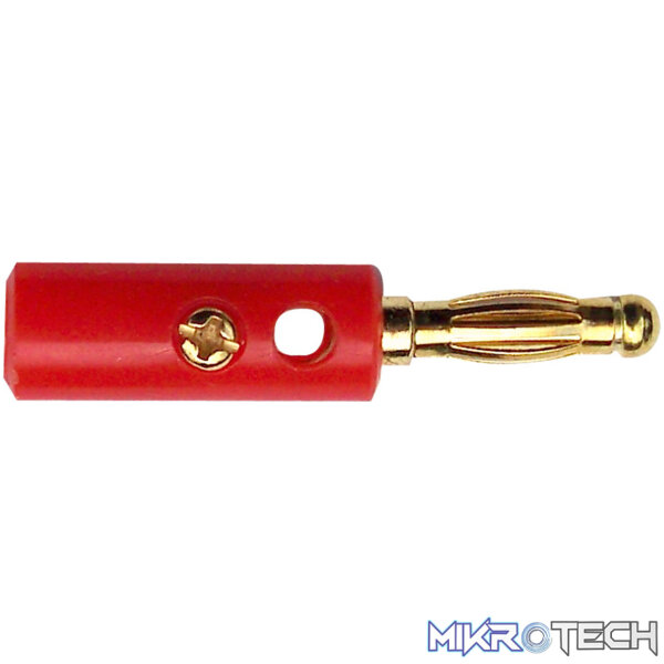781036TVA_1 Tva - Banana Plug Stackable Gold - Image 1