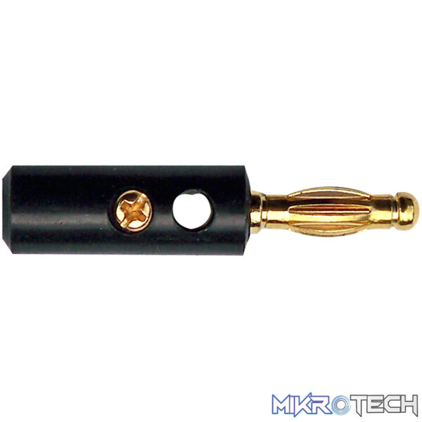 781037TVA_1 Tva - Banana Plug Stackable Gold - Image 1