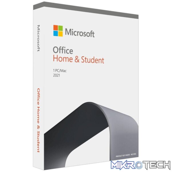 Microsoft Office Home and Student 2021 - for PC or Mac Lifetime 1-user FPP 79G-05392 Microsoft Office Home and Student 2021 - for PC or Mac Lifetime 1-user FPP 79G-05392