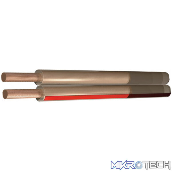 801880PDC_1 Power Dynamics Connex - 100M Speaker Cable Clear - Image 1