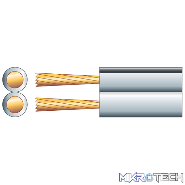 Mercury - Economy Cca Speaker Cable 0.5Mm White - Image 2