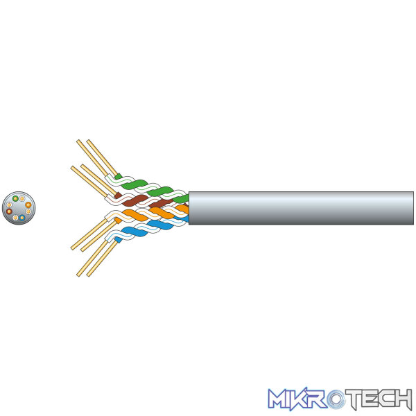 808021MC_LD1 Mercury - Economy U/Utp Network Cable - Image 1
