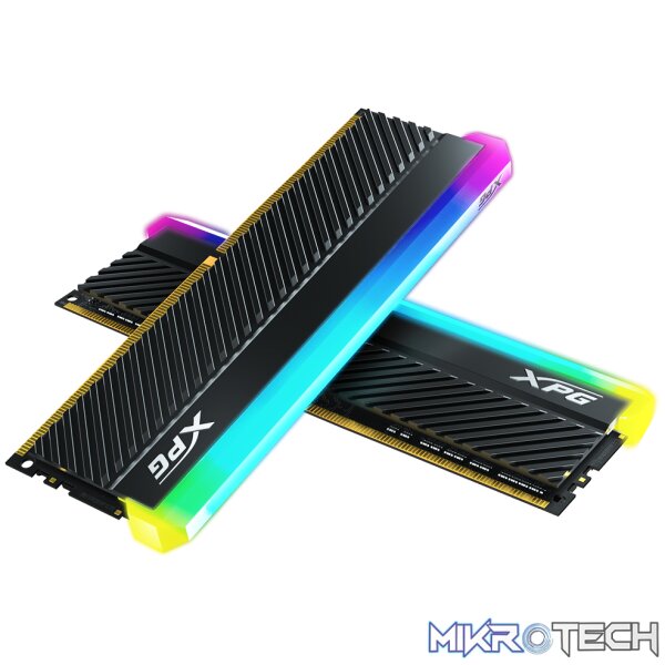 837_gallery_ba04_chp4-nv Adata Spectrix RGB D45G 16GB (2x8GB) DDR4-4133 CL19 1.35V 288 pin Memory with Black heatsink - Image 1