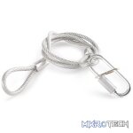 Beamz - Saf65 5Mm Steel Safety Cable 60Cm