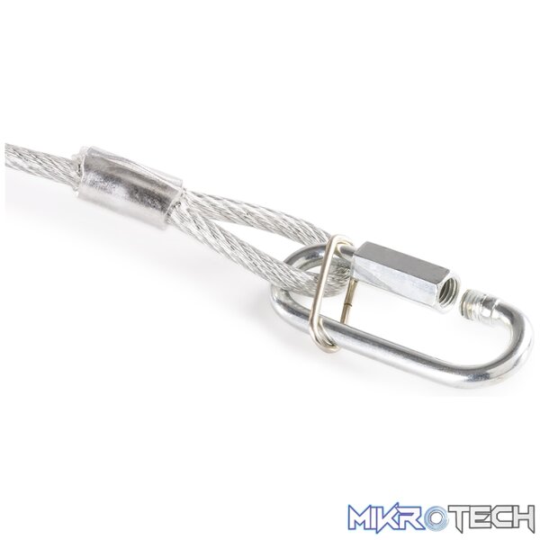 Beamz - Saf65 5Mm Steel Safety Cable 60Cm - Image 3