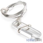 Beamz - Saf20 Steel Safety Cable 70Cm X 2Mm