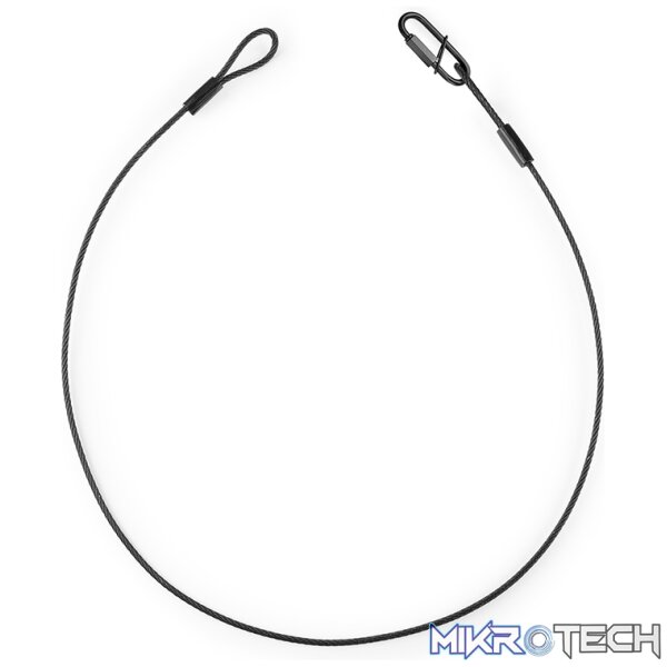 Beamz - Saf35 Safety Cable 35Cm X 3Mm 30Kg Black - Image 2