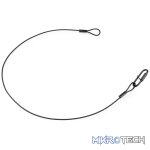 Beamz - Saf75 Safety Cable 75Cm X 3Mm 30Kg Black - Image 3